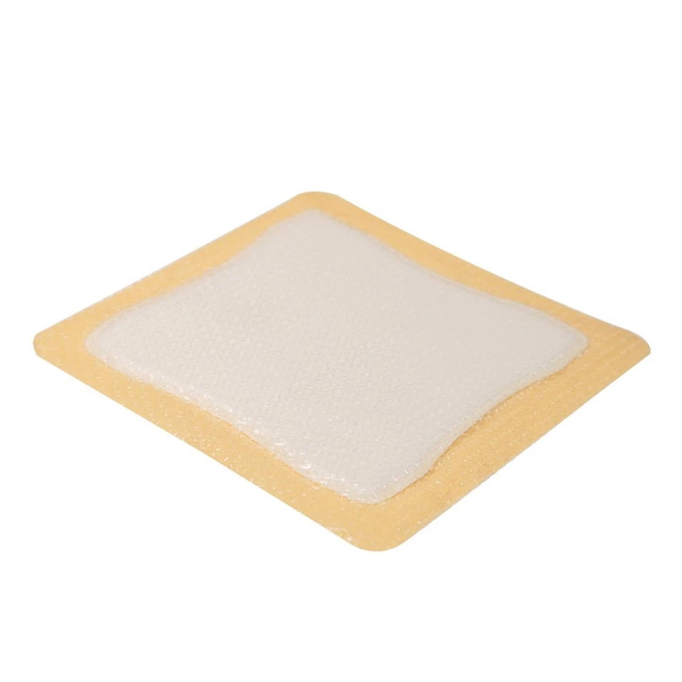 Silicone Foam Dressing With Adhesive Border Wound Dressing Bandage