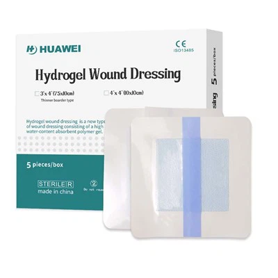 Gwisg Hydrogel ar gyfer Rheoli Clwyfau Uwch