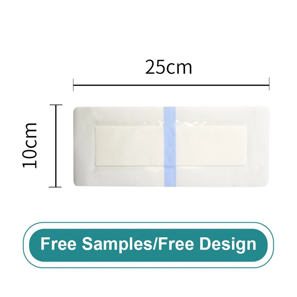 Transparent Waterproof Dressing For Wounds Post Surgical 10*25cm